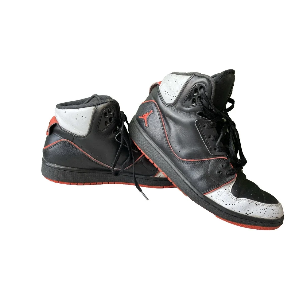 Nike Air Jordan Sneakers Mens Size 12 Flight 2 Orange Gray Black Basketball Shoe